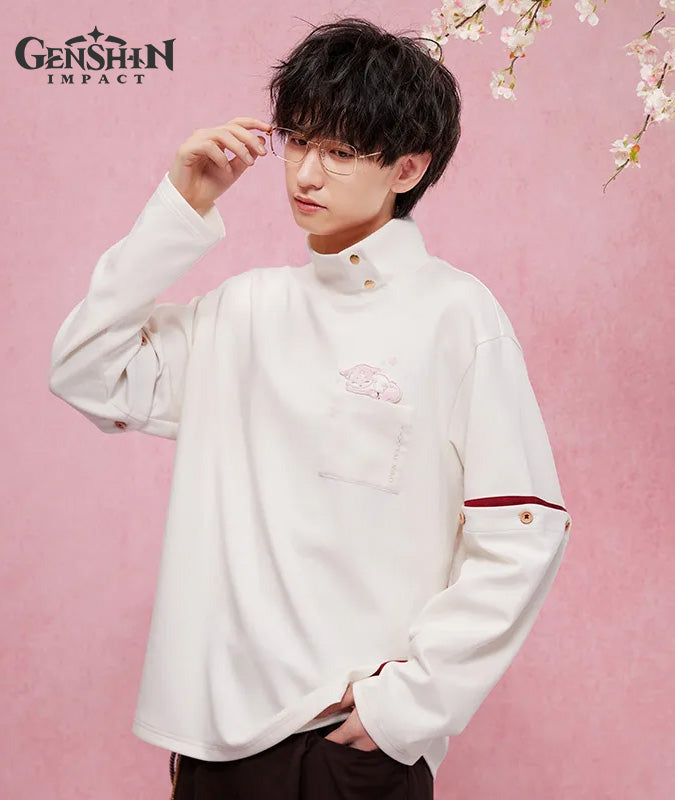 Official Genshin Yae Miko Collar Sweatshirt – GenshinFans