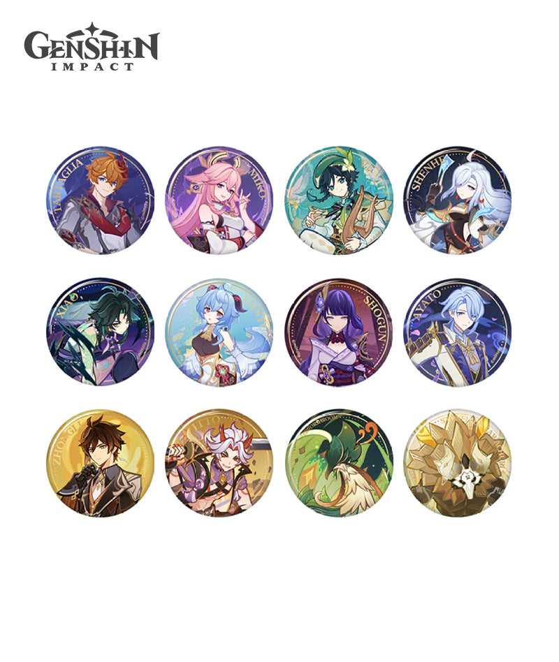 Genshin Genius Invokation TCG Character Badge