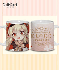 Anime Genshin Impact Klee Ceramic Mug Cup