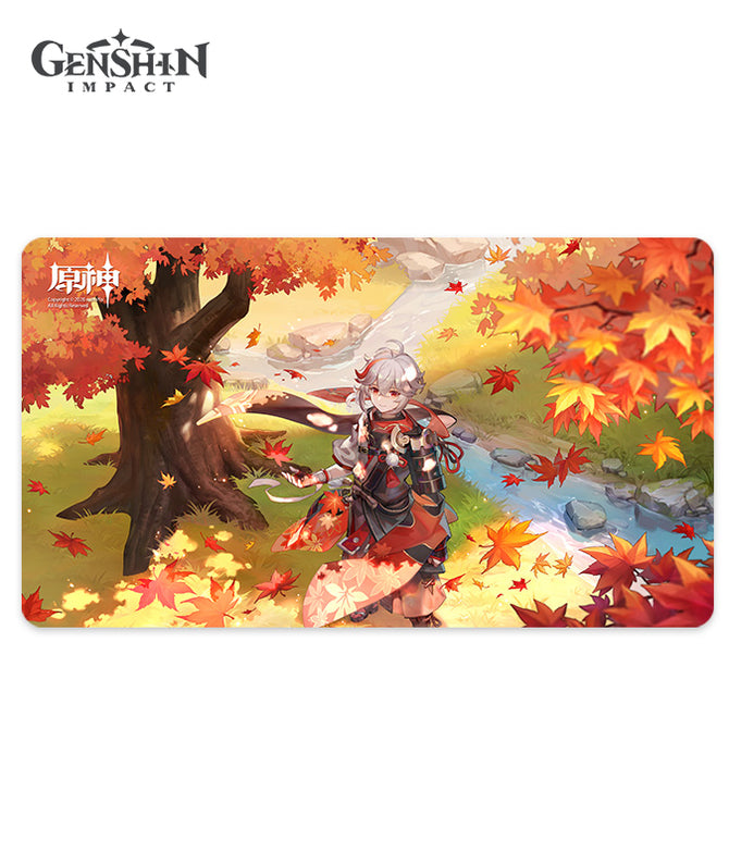 Tapis De Bureau Genshin Impact - 2e Anniversaire - 70x40cm - Souris Jeu