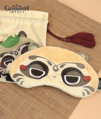 [Official Merchandise] Muji-Muji Daruma Sayu Eye Mask & Hooded U-Shape Pillow