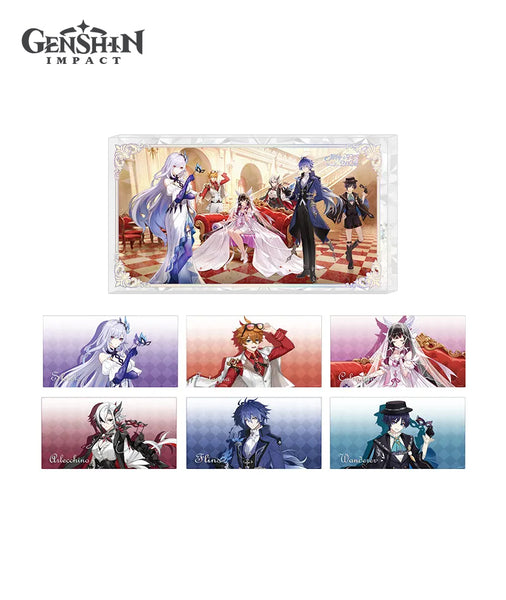 Fontaine Holographic Collection 新品5個 Official Genshin FES 2026 Glitter Acrylic Ornament – GenshinFans