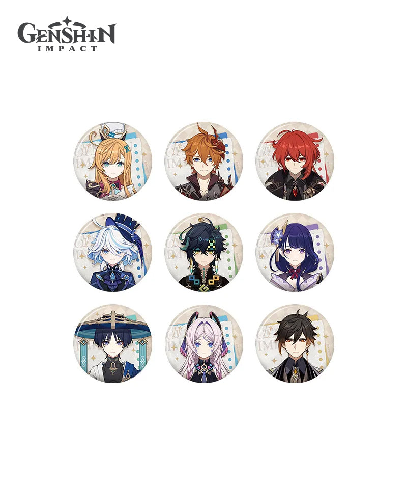 Genshin Impact Lightbox Chronicles Character Badges