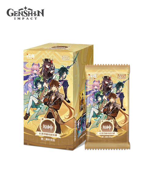 Official Genshin TCG Cards Booster Pack Vol. 2 – GenshinFans
