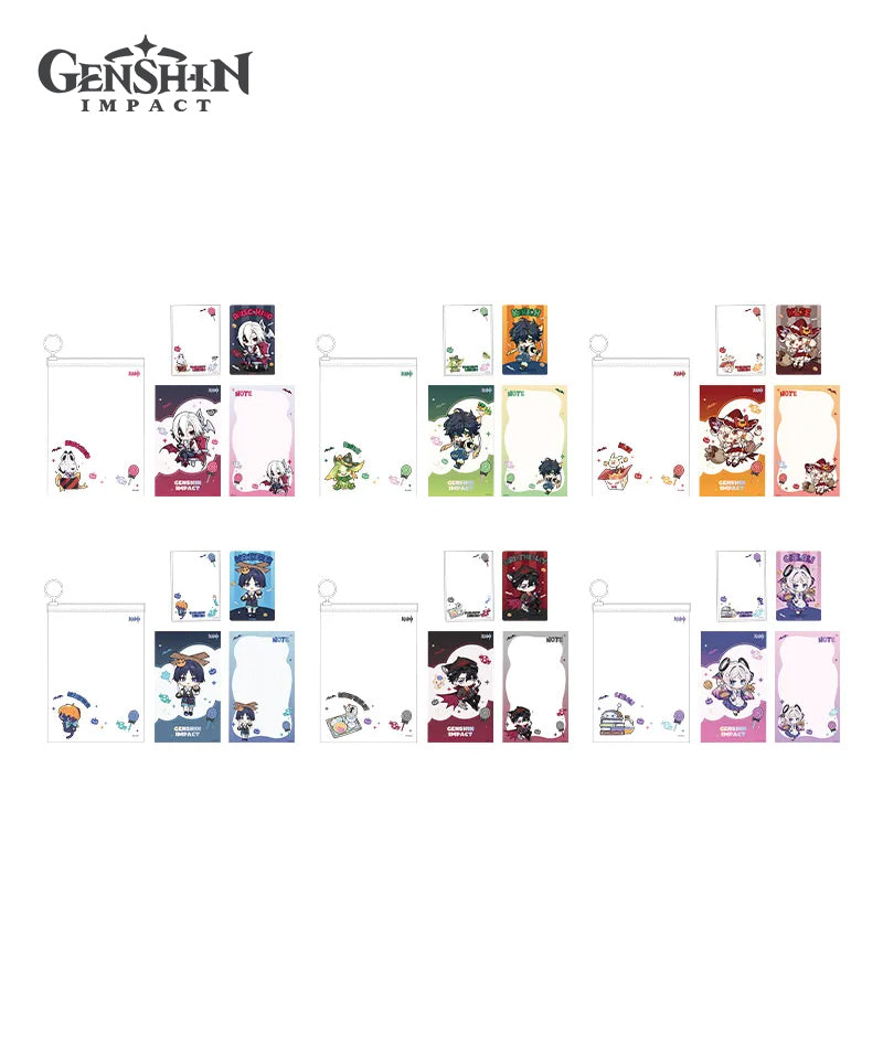 Genshin Twilight Whimsy Series Stationery Set