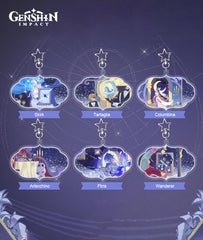[Official Merch] Genshin Impact FES 2026 × Alipay Glitter Acrylic Keychain