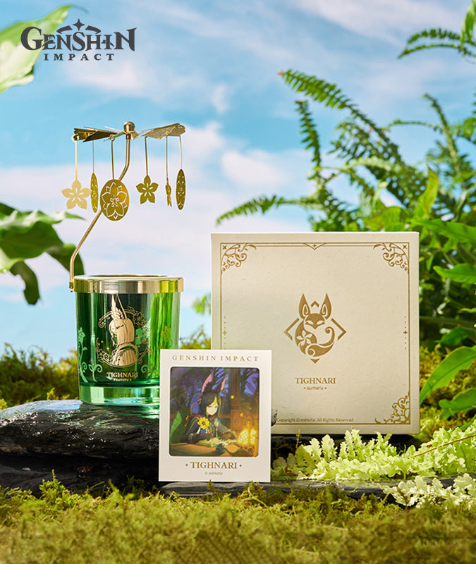 Tighnari Impression Carousel Candle Set Official Merch – GenshinFans