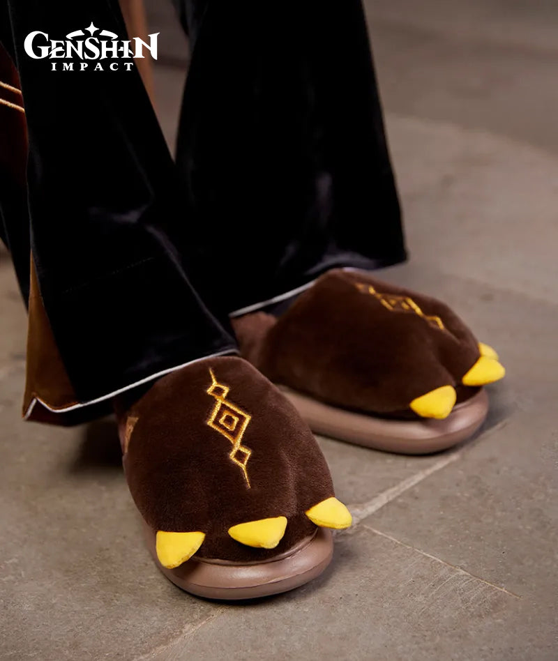 Zhongli Dragon House Slippers