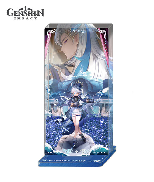 Genshin Impact Themed Glitter Quicksand Stand – GenshinFans