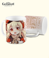 Anime Genshin Impact Klee Ceramic Mug Cup