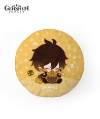[Official Merchandise] Zhongli & Tartaglia Chibi Character Throw Pillow
