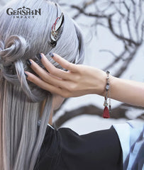 Genshin Impact Shenhe Impression Bracelet & Hair Comb Clip