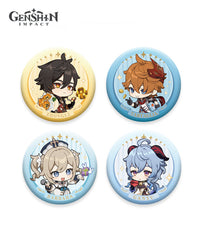 [Official Merchandise] Genshin Impact Destined Courtesy Series: Pillow, Badge & Hangable Stand