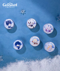 Genshin Impact Aurora Party Glitter Pop Socket Phone Stand
