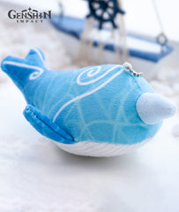 [Official Merchandise] Tartaglia's Whale Monoceros Caeli Plush Keychain