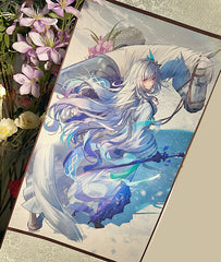 Genshin Skirk Wall Scroll