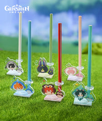 Genshin Teyvat Zoo Series Acrylic Pen Holder