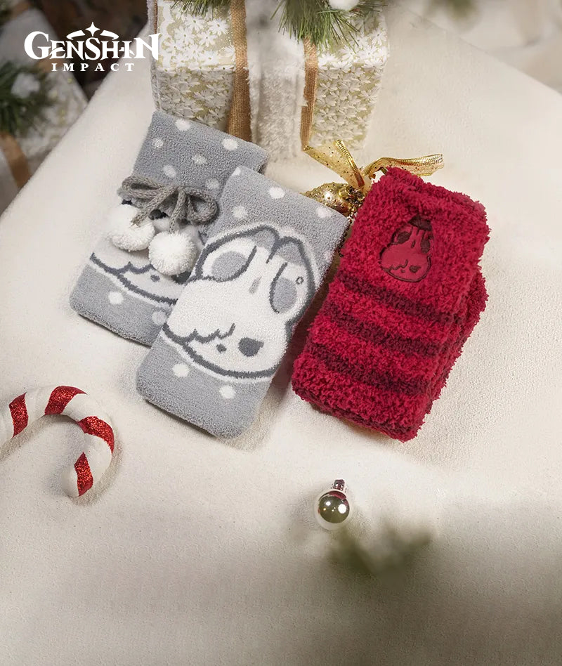 Genshint House of the Hearth Winter Freminet Fuzzy Socks – GenshinFans