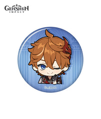 [Official Merchandise] Genshin Impact Fatui Chibi Character Expression Sticker Badge