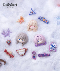 Genshin Impact Aurora Party DIY Soft PVC Charm Kit