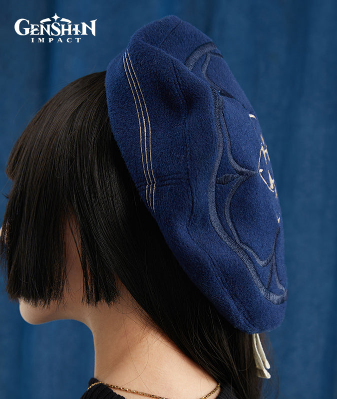 2595 Wanderer Impression Apparel Series - Beret Dark Blue Genshin Impact Wanderer Theme Impression Series: Beret  main image 4