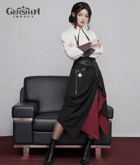 Arlecchino Impression Series Asymmetrical Skirt