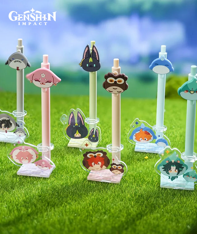 Genshin Teyvat Zoo Acrylic Pen Holder – GenshinFans