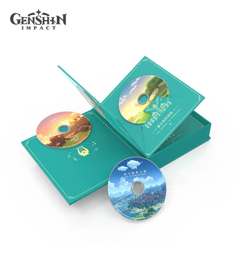 City of Winds and Idylls Genshin Mondstadt OST CD Box Set