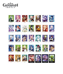 Genshin Character Collectible Card Gift Box