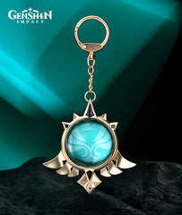 [Official Merchandise] Genshin Impact Theme Vision Keychain Charm