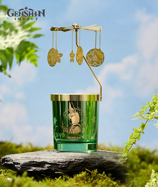 【原神】ティナリ モチーフイメージ 走馬灯 アロマキャンドルセット 公式正規品 Tighnari Impression Carousel Candle Set Official Merch – GenshinFans