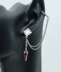 Fatui Harbingers Tartaglia Earrings