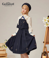 Genshin Albedo Suspender Skirt