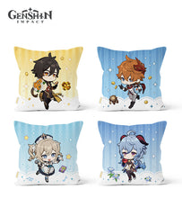 [Official Merchandise] Genshin Impact Destined Courtesy Series: Pillow, Badge & Hangable Stand