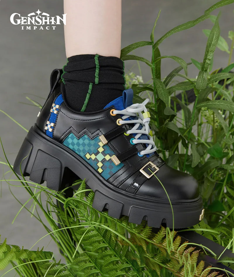 原神 キィニチテーマ イメージファッション シューズ 39 Genshin Kinich Impression Shoes with Platform – GenshinFans