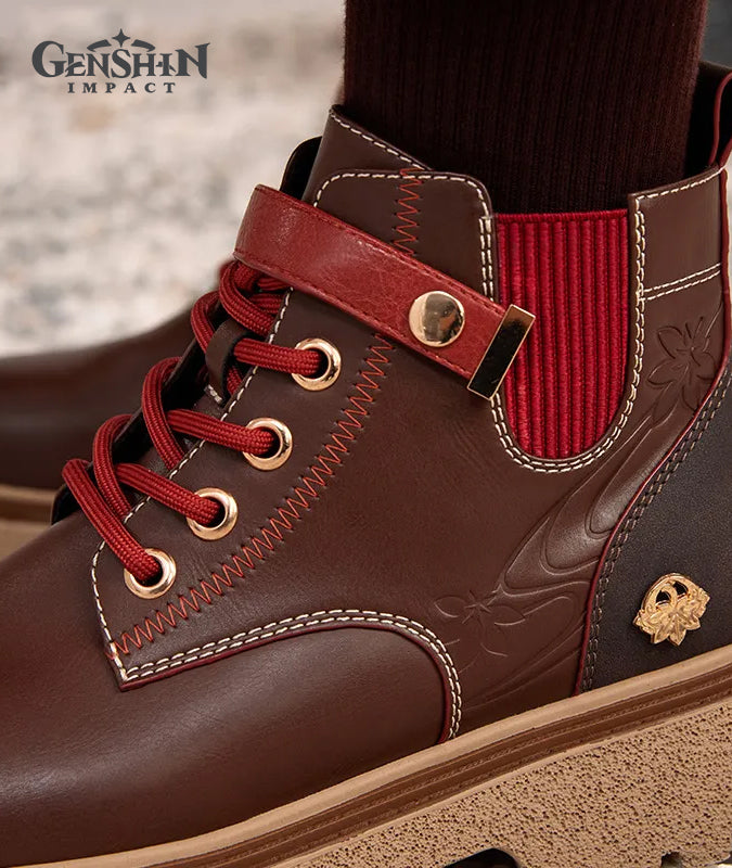 kazuha Official Kaedehara Kazuha Ankle Boots Genshin Apparel
