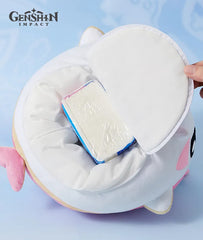 Leisurely Puffer Plush Tissue Holder