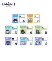 Nod-Krai Characters Chibi Expression Notepad