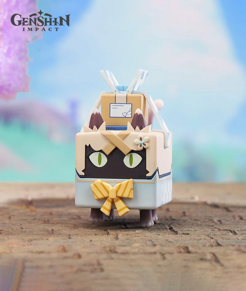 Official Genshin Kirara Cat Urgent Neko Parcel Moving Toy GenshinFans Official Genshin Kirara Cat Urgent Neko Parcel Moving Toy GenshinFans