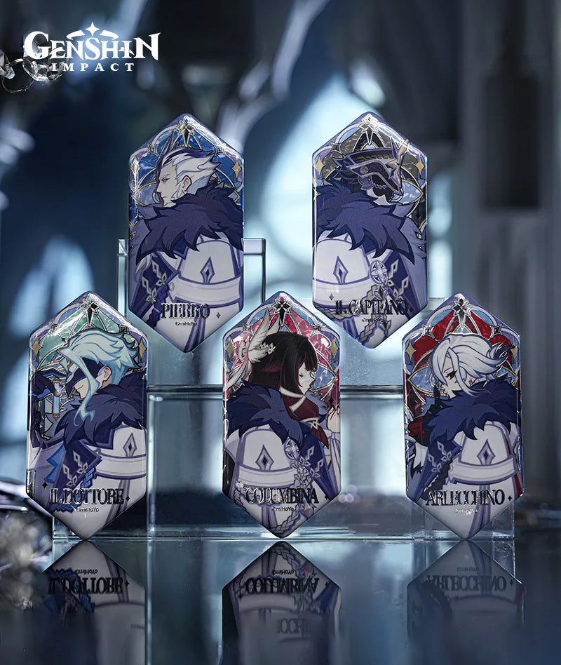 Genshin Impact Fatui Harbingers Badge Blind Box – GenshinFans