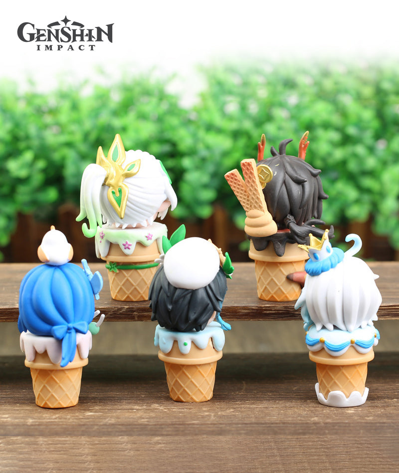 Genshin Archons Chibi Figure Cute Car Ornament – GenshinFans