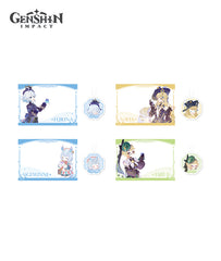 Genshin Impact Fragrant Fantasy Photo Card & Fragrance Card Set