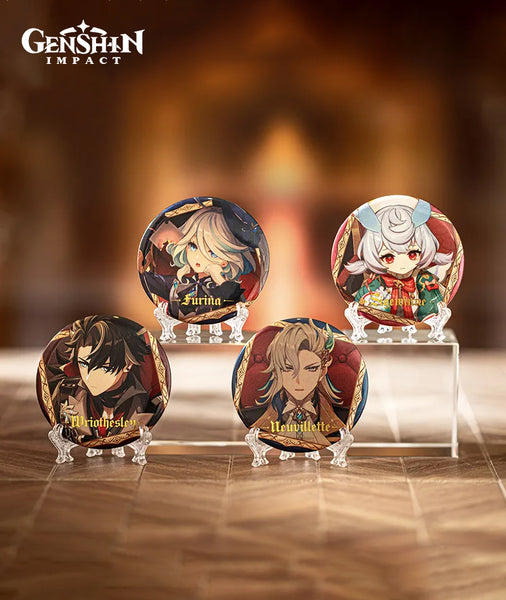 Official Genshin The Final Feast Badge Blind Box – GenshinFans