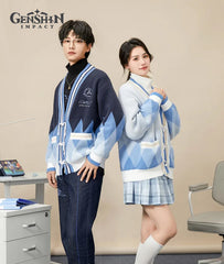 Ganyu Clothing Knitted Cardigan