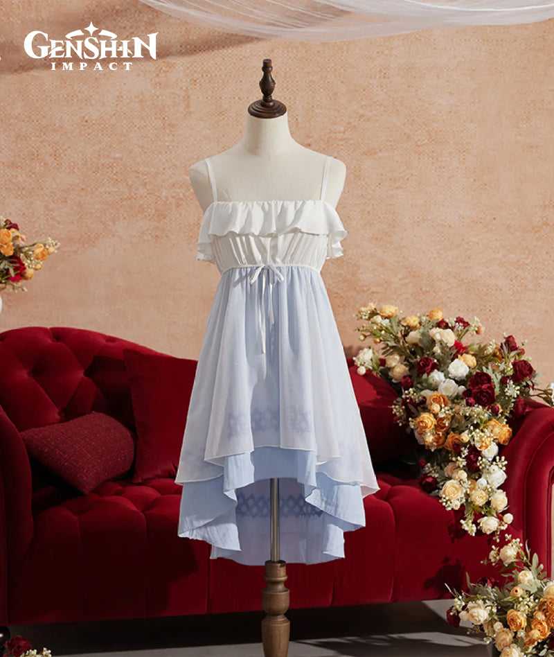 [Official Merch] Genshin Impact Columbina Nightgown with Sleep Mask