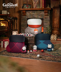 Genshin House of the Hearth Winter Pillow & Blanket Set