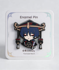 Scaramouche Enamel Pin