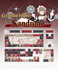 Genshin Impact Sandrone Keycap Set for Mechanical Keyboards