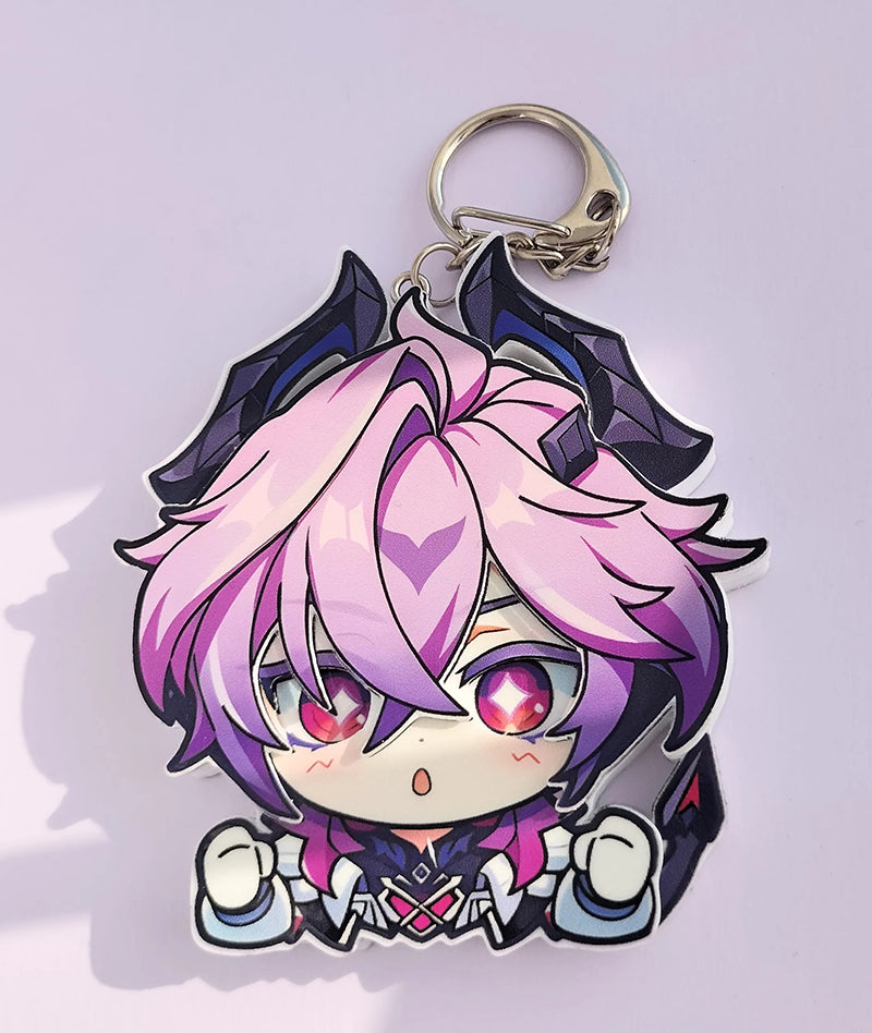Genshin Impact Nicole Durin Columbina Furina Keychain – GenshinFans