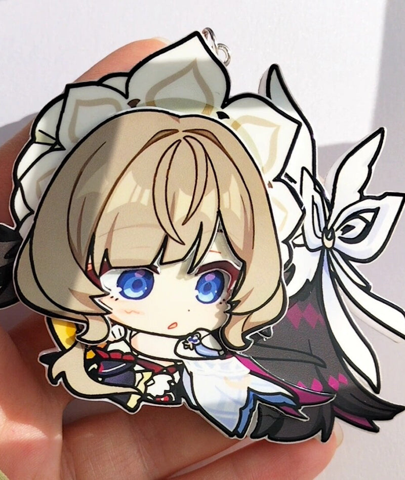 Genshin Impact Nicole Durin Columbina Furina Keychain – GenshinFans